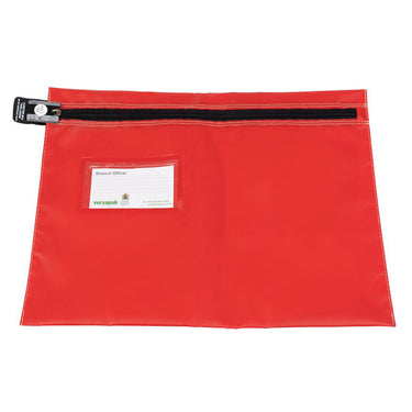 Security Wallet for Personal Items AS2 Button Red